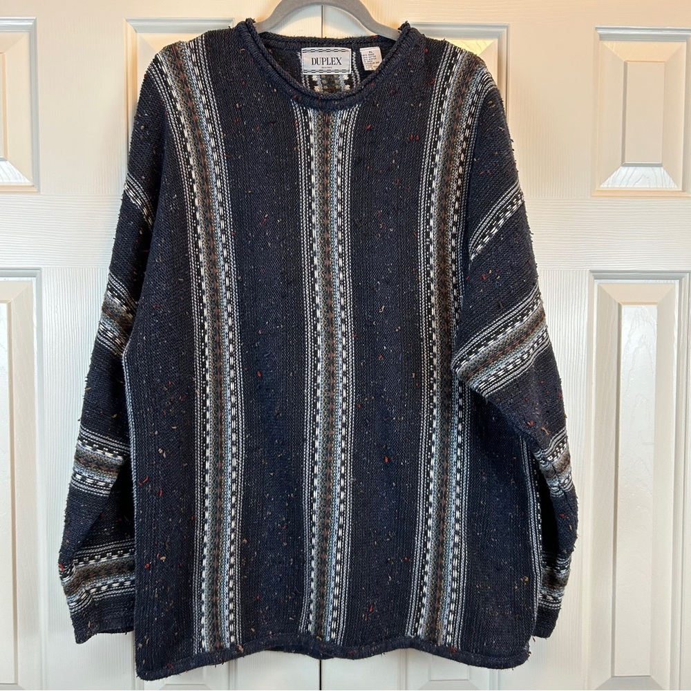 Vintage Duplex Designs Crewneck Sweater